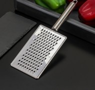 Тёрка Доляна Металлик с ручкой 14*8см Арт-1163473