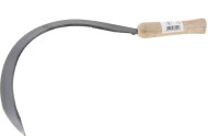 Серп 16" (40см) с деревянной ручкой