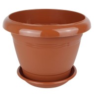 Горшок Фестона 1,6лит D-17см Терракот с поддоном