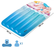 Матрас для плавания Мороженое 185*99см 43397 5309726 ЗАЛ УПАКОВКА