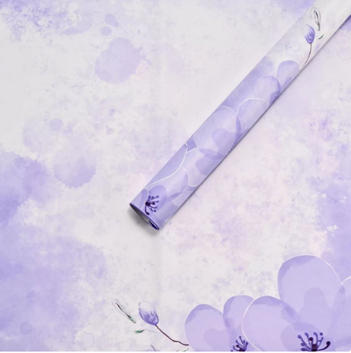 Пленка Листами Магнолия Лавандовая 58/58см (1уп/20шт) Цена за 1ЛИСТ Пленка Листами Магнолия Лавандовая 58/58см (1уп/20шт) Цена за 1ЛИСТ