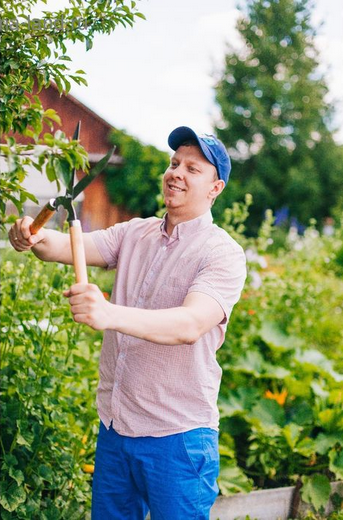 Кусторез Greengo 480мм с Деревян ручками Арт-150797