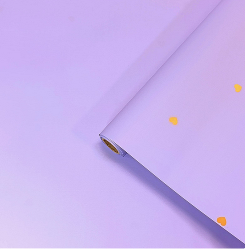 Пленка матовая Романтика Лаванда 58см/10м Пленка матовая Романтика Лаванда 58см/10м