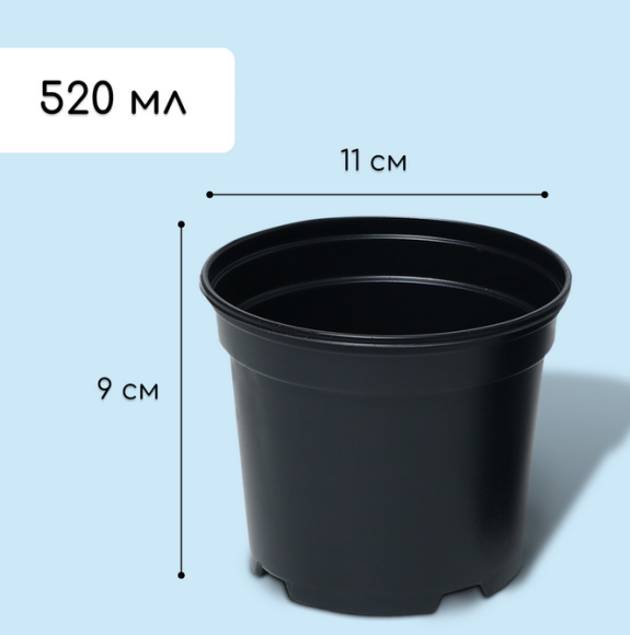 Набор для рассады Greengo стаканы 500мл*8шт поддон 40×20см Арт-1986222