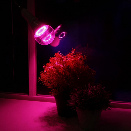 Фитолампа Luazon светодиодная 12Вт Е27 мультиспектральная Арт-4457540