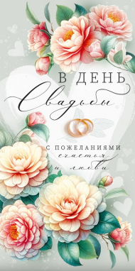 Конверт для денег В День Свадьбы Арт-70.819