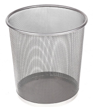 Корзина для бумаг 10лит металлическая сетка (D-23см)