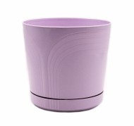 Горшок Корад 260мм Сиреневый с поддоном 8лит высота 25см