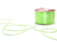Шнур декоративный АТЛАСНЫЙ 6мм*91ярд СВ-ЗЕЛЕНЫЙ