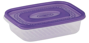 Контейнер пластиковый пищевой 1,6лит прозрачный с крышкой Арт-1720/09/13 Контейнер пластиковый пищевой 1,6лит прозрачный с крышкой Арт-1720/09/13