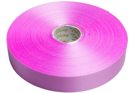 Лента Простая 1.8см*100ярд Розовая
