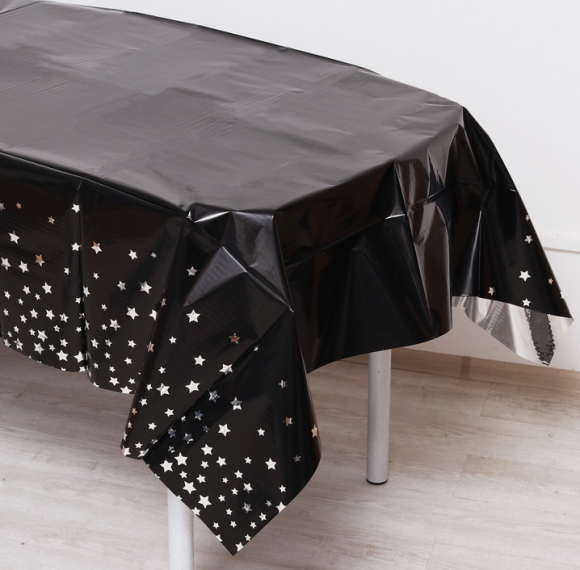 Скатерть одноразовая Звёзды 183*137см Арт-6961093