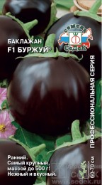 Баклажан Буржуй F1 ЦВ/П (СЕДЕК) 0,2гр раннеспелый Баклажан Буржуй F1 ЦВ/П (СЕДЕК) 0,2гр раннеспелый