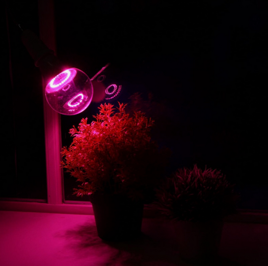 Фитолампа Luazon светодиодная 15Вт Е27 мультиспектральная Арт-4457541