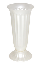 Колба для цветов Цветочная №-2 Белая 180мм*385мм*4,5лит Колба для цветов Цветочная №-2 Белая 180мм*385мм*4,5лит