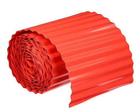 Лента Бордюрная гофрированная 20см*9м Комфотр Greengo Терракот Арт-9594297