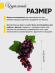 Гроздь Винограда Тёмного 60 голов