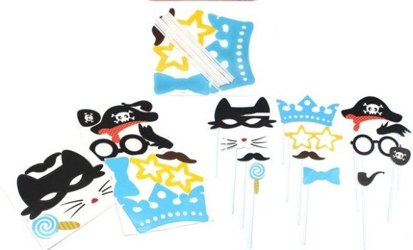 Аксессуары для фотосессии на палочке Веселая вечеринка 6592