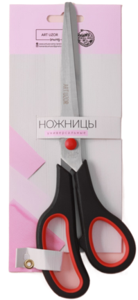 Ножницы 235мм Черно-Красные Арт-1195-D Ножницы 235мм Черно-Красные Арт-1195-D