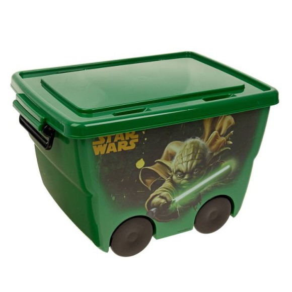 Ящик для игрушек Звёздные Войны Зелёный М-2550-З (М-пл)