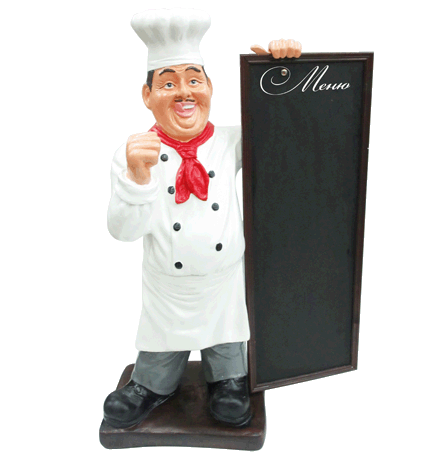 Фигурка Повар Арт-FP-34424 85см
