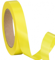 Лента Простая 2см*50ярд Лимонная