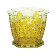 Горшок Камелия 1,5лит для Орхидей Жёлтый с поддоном М-2214 (БАШ)