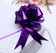 Бант Шар №3 Голография Фиолетовый Арт-577313