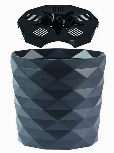 Горшок Диамант 0,5лит Антрацит