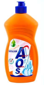 УЦЕНКА Средство для мытья посуды AOS Бальзам 0,5лит (1уп/20шт)