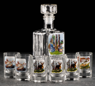 Кружка + Блюдце фарфоровые в Ассортименте