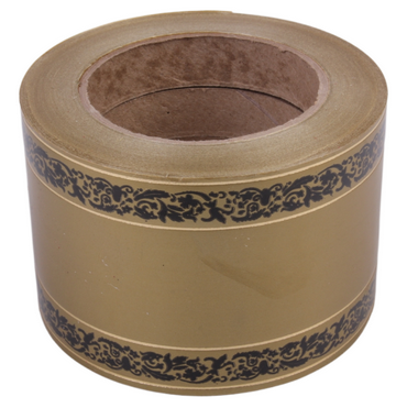 Лента Орнамент 8см*50ярд Бронза