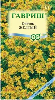 Цветы Седум (очиток) Желтый ЦВ/П (ГАВРИШ) 0,03гр многолетник 6см