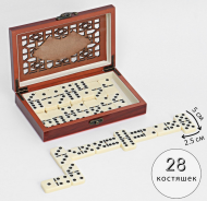 Домино в Деревяной шкатулке Арт-ИГН-0302