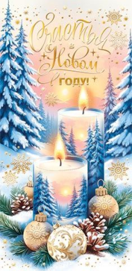 Конверт для денег Счастья в Новом году Арт-2-17-5164