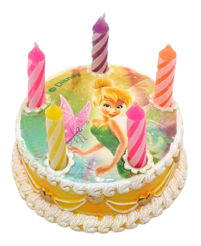 Свеча Тортик Фея Дисней 1279