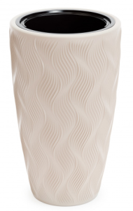 Горшок Флэйм 61лит Светло-Бежевый (со вставкой 13лит) М-8888(D-29см) Горшок Флэйм 61лит Светло-Бежевый (со вставкой 13лит) М-8888(D-29см)