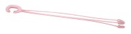 Крючок пластик L-43см Розовый для подвесного горшка
