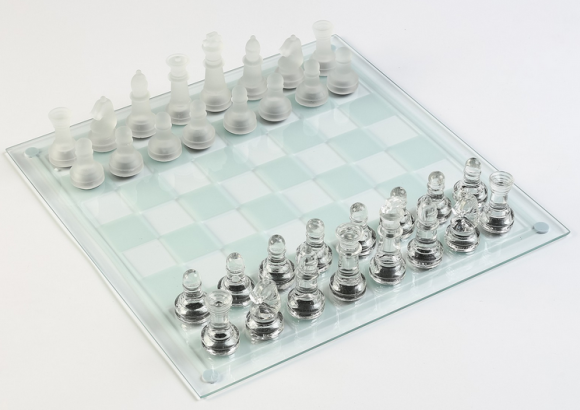 Шахматы Стеклянные 350*350мм Арт-9378974