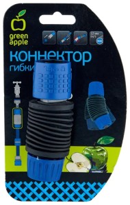 Коннектор гибкий 1/2 12мм GWFC120-024 GREEN APPLE