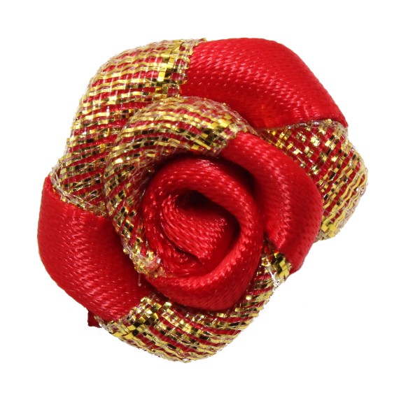 Роза 1,5см Атлас с люрексом (1уп/20шт) ЦЕНА ЗА УПАКОВКУ Роза 1,5см Атлас с люрексом (1уп/20шт) ЦЕНА ЗА УПАКОВКУ