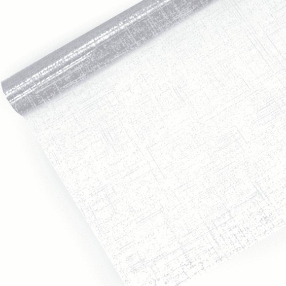 Пленка прозрачная с рисунком Джут Серая (Jute) 70см/200гр Пленка прозрачная с рисунком Джут Серая (Jute) 70см/200гр