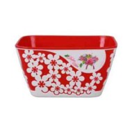 Салатник пластик Дольче Вита 1,5лит Красно-Бел Арт-М-3620 (БАШ)