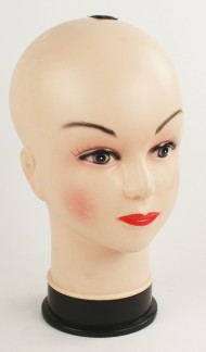 Манекен Голова женская с макияжем ПВХ 1409818