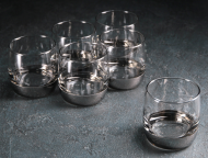 Набор Стаканов Виски Поло Серебро 310мл*6шт Арт-5077954