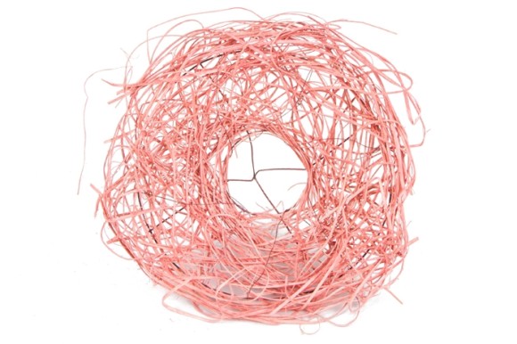 Каркас для букета 20см Ротанг Светло Розовый