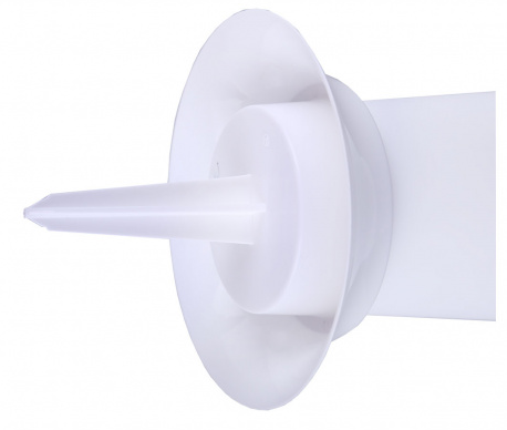 Колба для цветов с колышком Белая 190мм*410мм М-3048 Колба для цветов с колышком Белая 190мм*410мм М-3048