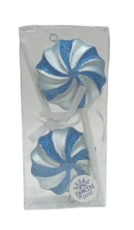 Ёлочное украшение Леденец (25см/2шт) Арт-№2229