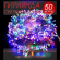 Электрогирлянда 50м 400 ламп Цветная Арт-481028