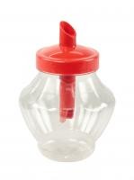 Сахарница пластиковая Сластёна с дозатором Арт-М-1699 Н-15см